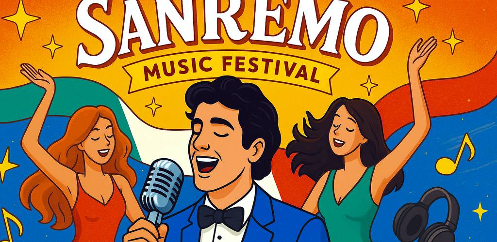 6 online radio stations with Italian pop music and Sanremo Festival hits