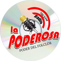 Radio La Poderosa 100.3 FM Bolivia logo