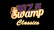 107.5 The Swamp Classics 107.5 The Swamp Classics logo