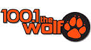 100.1 The Wolf 100.1 The Wolf logo
