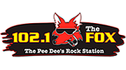 102.1 The Fox 102.1 The Fox logo
