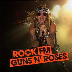 ROCK FM GUNS N' ROSES logo