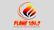 WFLA FLAME 104.7 logo