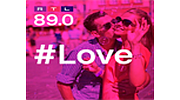 89.0 RTL #Love logo