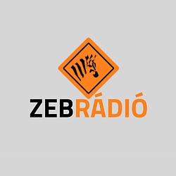Zebrádió logo