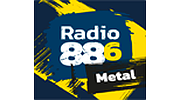 88.6 Metal logo