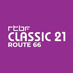 RTBF -  Classic 21 Route 66 logo