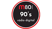 M80 Radio - 90's logo