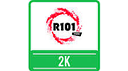 R101 2K logo