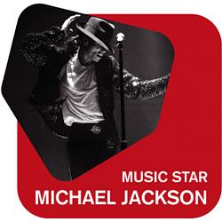 Radio 105 - Music Star Michael Jackson logo