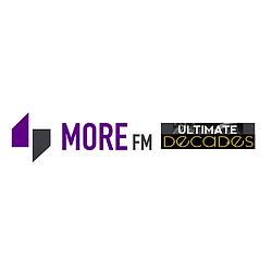 MoreFm Ultimate Decades logo