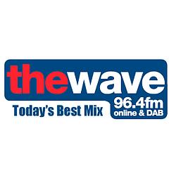96.4 The Wave Radio logo