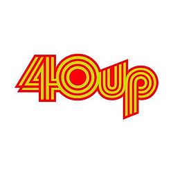 40UP Radio logo