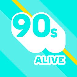 90s ALIVE logo