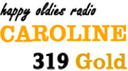 Radio Caroline 319 Gold logo