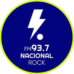 Nacional Rock 93.7 FM logo
