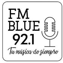 FM BLUE 92.1 logo