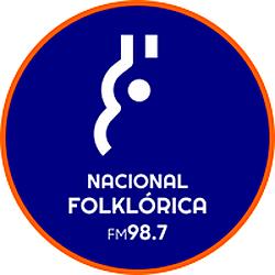 Nacional Folklórica 98.7 FM logo