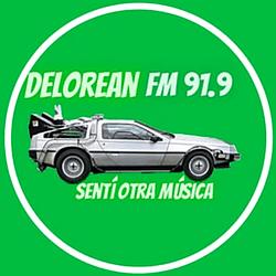 Delorean FM 91.9 logo