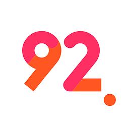 92 FM logo