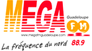 Mega fm Guadeloupe logo