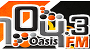 Oasis 104.3 FM logo