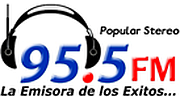POPULAR 95.5 FM logo