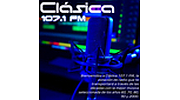 Clásica 107.1 fm Clásica 107.1 fm logo