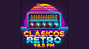 clasicos miniteca 98.5 fm logo