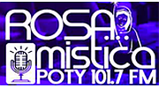 Radio Rosa Mística Poty 101.7 Radio Rosa Mística Poty 101.7 logo