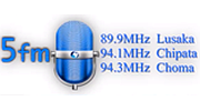 5fm Radio Zambia logo