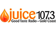 Juice 107.3 logo