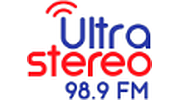 Ultra Stereo 98.9 FM logo