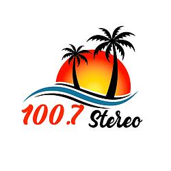 100.7 Stereo logo