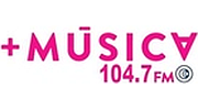 Mas Musica 104.7 Escuintla logo