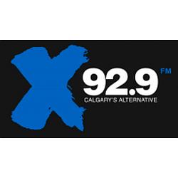 X 92.9 FM logo