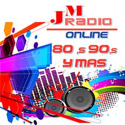 JM Radio 80`s Y 90´s logo