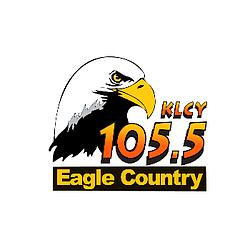 105.5 Eagle Country logo