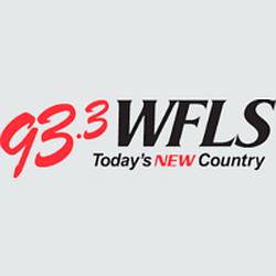 93.3 WFLS logo