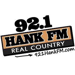 92.1 Hank FM logo