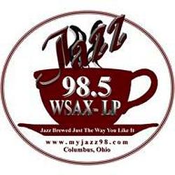 JAZZ 98.5 FM Radio logo