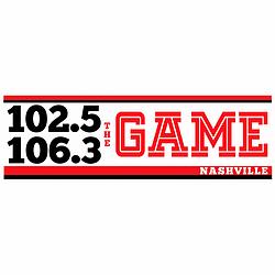 102.5 The Game logo