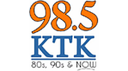 98.5 KTK 98.5 KTK logo