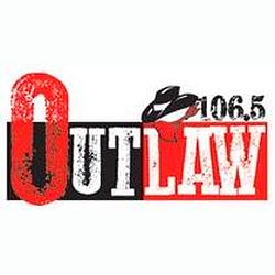 Outlaw 106.5 FM logo