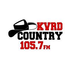 KVRD 105.7 logo