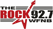 92.7 The Rock logo