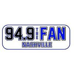 94.9 The Fan Radio logo