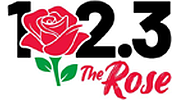 102.3 The Rose 102.3 The Rose logo