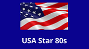USA Star 80s USA Star 80s logo