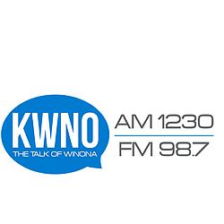 KWNO 1230 AM/98.7 FM logo